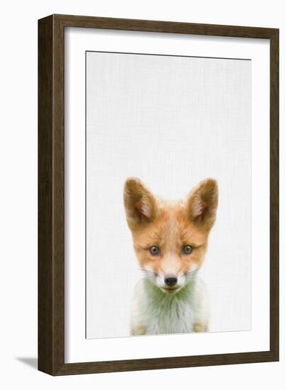 Baby Fox-Tai Prints-Framed Art Print
