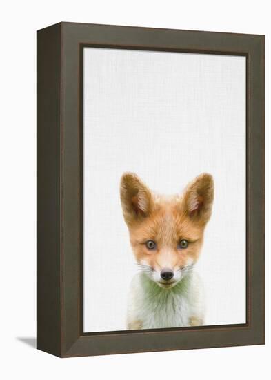 Baby Fox-Tai Prints-Framed Stretched Canvas