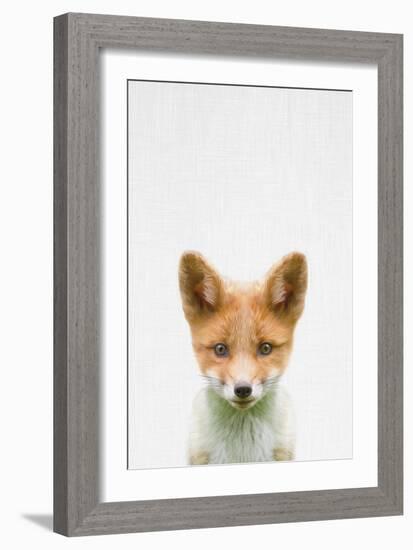 Baby Fox-Tai Prints-Framed Art Print