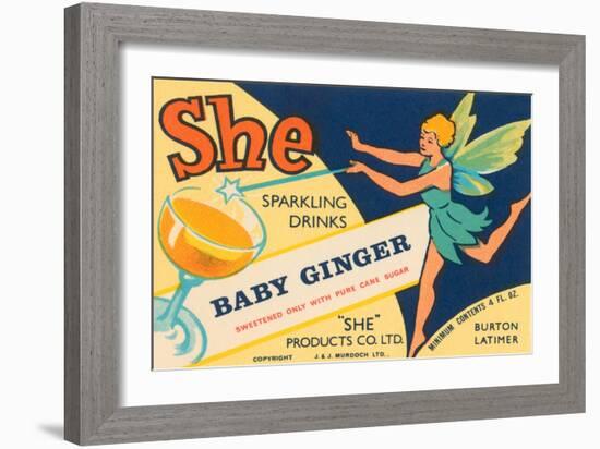 Baby Ginger-J.J. Murdock Ltd-Framed Art Print