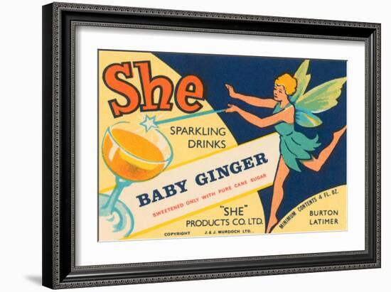 Baby Ginger-J.J. Murdock Ltd-Framed Art Print