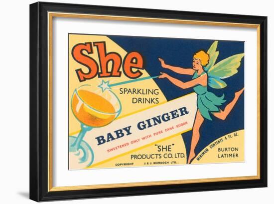 Baby Ginger-J.J. Murdock Ltd-Framed Art Print