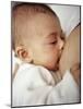 Baby Girl Breastfeeding-Ian Boddy-Mounted Photographic Print