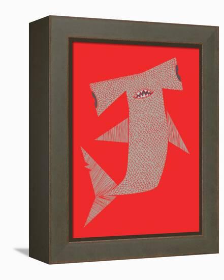 Baby Hammerhead-null-Framed Premier Image Canvas