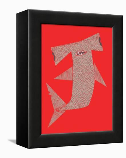 Baby Hammerhead-null-Framed Premier Image Canvas