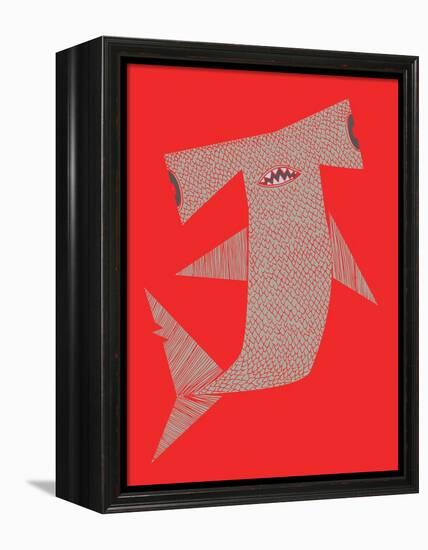 Baby Hammerhead-null-Framed Premier Image Canvas