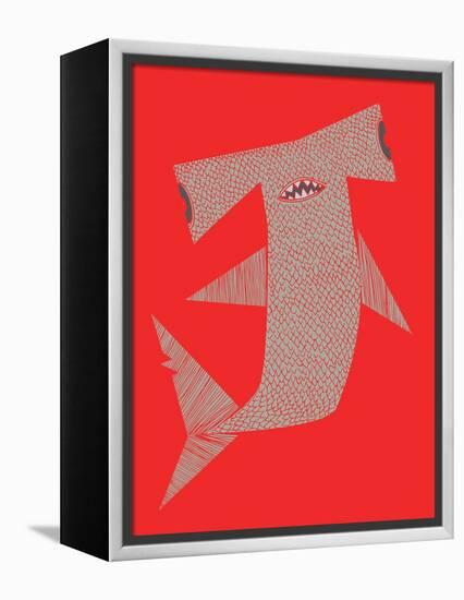 Baby Hammerhead-null-Framed Premier Image Canvas