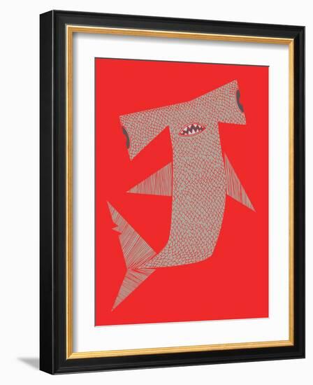 Baby Hammerhead-null-Framed Premium Giclee Print