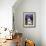 Baby Holland Lop Eared Rabbit, Amongst Hydrangeas, USA-Lynn M. Stone-Framed Photographic Print displayed on a wall