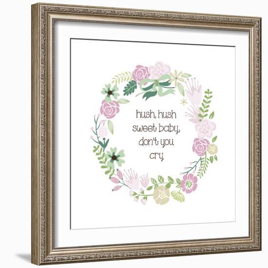 Baby Hush 1-Melody Hogan-Framed Art Print