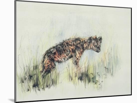 Baby Hyena, 1995-Odile Kidd-Mounted Giclee Print