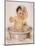 Baby in the Tub-unknown unknown-Mounted Art Print