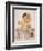 Baby in the Tub-unknown unknown-Framed Art Print