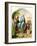 Baby Jesus and Family Leaving-null-Framed Art Print