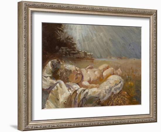 Baby Jesus-Hal Frenck-Framed Giclee Print