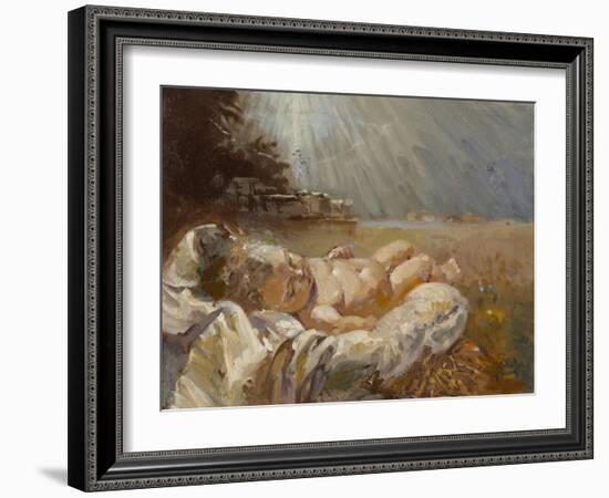 Baby Jesus-Hal Frenck-Framed Giclee Print