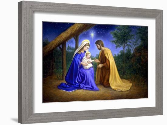 Baby Jesus-Edgar Jerins-Framed Giclee Print