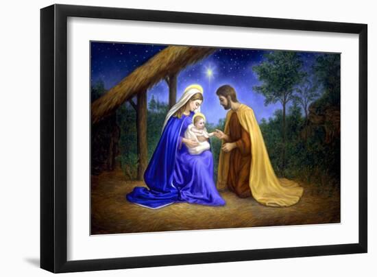 Baby Jesus-Edgar Jerins-Framed Giclee Print