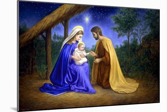 Baby Jesus-Edgar Jerins-Mounted Giclee Print