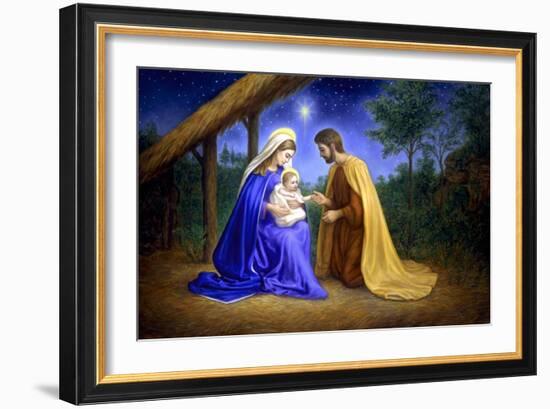 Baby Jesus-Edgar Jerins-Framed Giclee Print