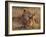 Baby Lion with Mother-Henry Jager-Framed Photographic Print