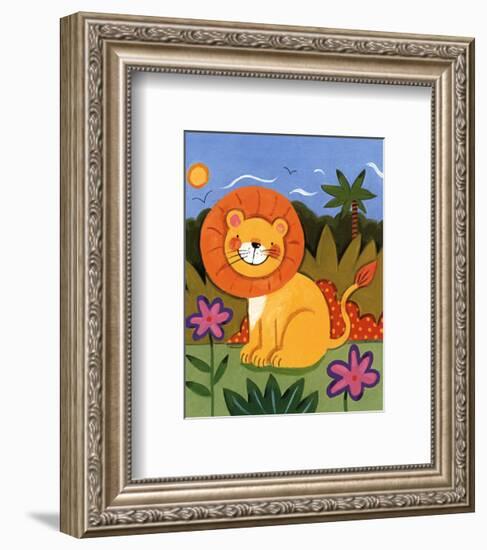 Baby Lion-Sophie Harding-Framed Art Print