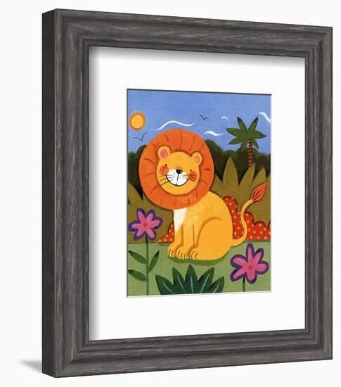 Baby Lion-Sophie Harding-Framed Art Print