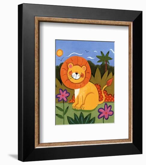 Baby Lion-Sophie Harding-Framed Art Print