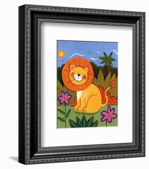 Baby Lion-Sophie Harding-Framed Art Print