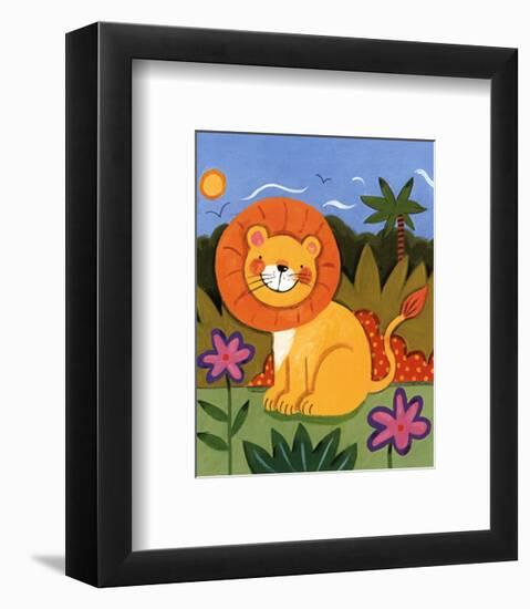 Baby Lion-Sophie Harding-Framed Art Print