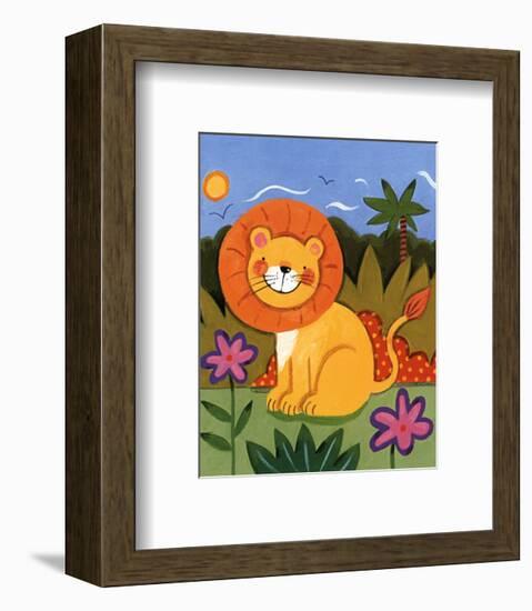 Baby Lion-Sophie Harding-Framed Art Print