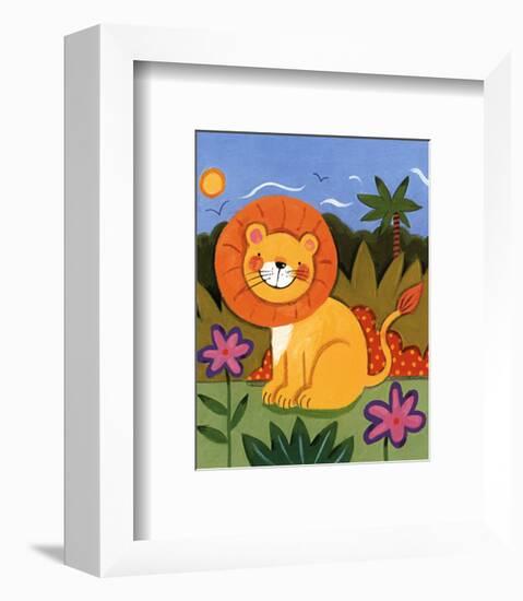 Baby Lion-Sophie Harding-Framed Art Print