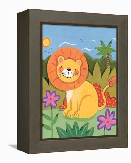 Baby Lion-Sophie Harding-Framed Stretched Canvas