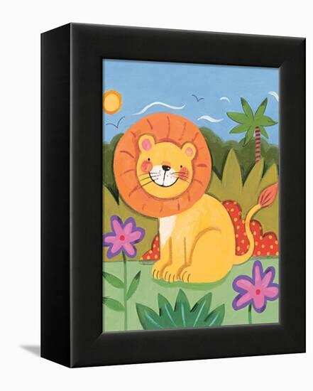 Baby Lion-Sophie Harding-Framed Stretched Canvas