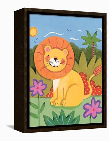 Baby Lion-Sophie Harding-Framed Stretched Canvas