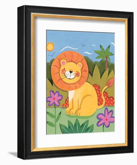 Baby Lion-Sophie Harding-Framed Premium Giclee Print