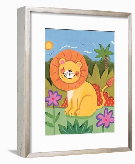 Baby Lion-Sophie Harding-Framed Premium Giclee Print