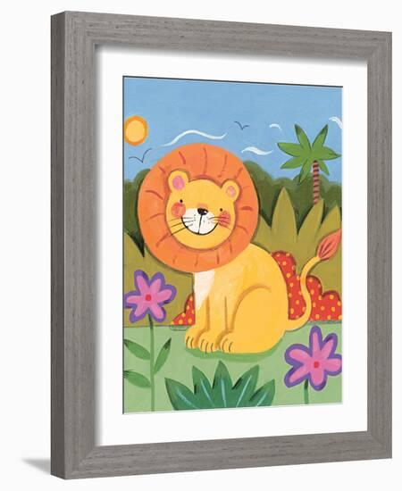 Baby Lion-Sophie Harding-Framed Art Print