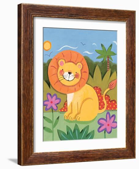 Baby Lion-Sophie Harding-Framed Art Print