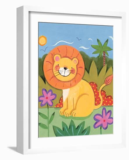 Baby Lion-Sophie Harding-Framed Art Print