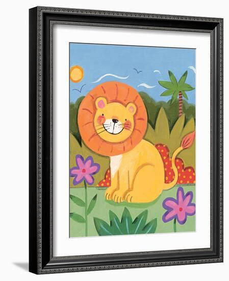 Baby Lion-Sophie Harding-Framed Art Print