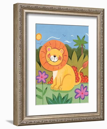 Baby Lion-Sophie Harding-Framed Art Print