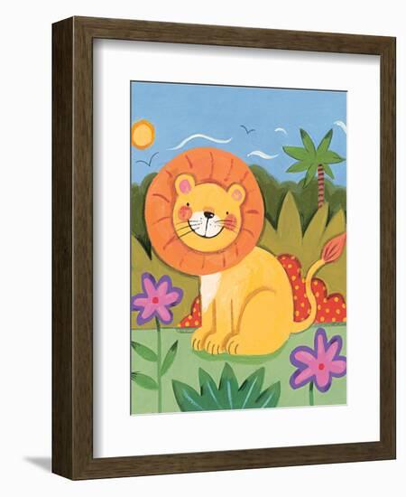 Baby Lion-Sophie Harding-Framed Art Print