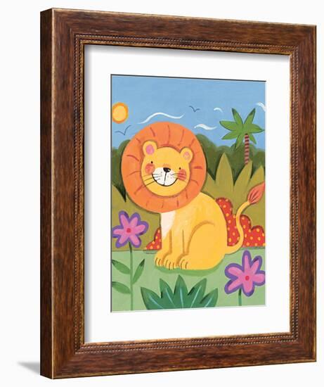 Baby Lion-Sophie Harding-Framed Art Print