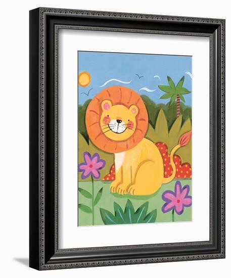 Baby Lion-Sophie Harding-Framed Art Print