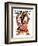 "Baby New Year and Crystal Ball," Saturday Evening Post Cover, January 4, 1936-Joseph Christian Leyendecker-Framed Giclee Print