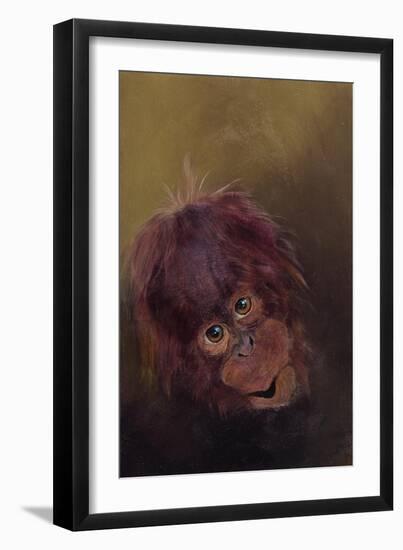 Baby orang-utan 2, 2010-Odile Kidd-Framed Giclee Print
