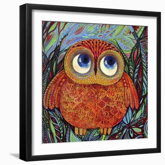 Baby Owl-Oxana Zaika-Framed Giclee Print