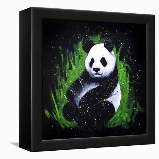 Baby Panda-null-Framed Stretched Canvas