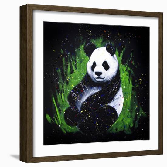 Baby Panda-null-Framed Art Print